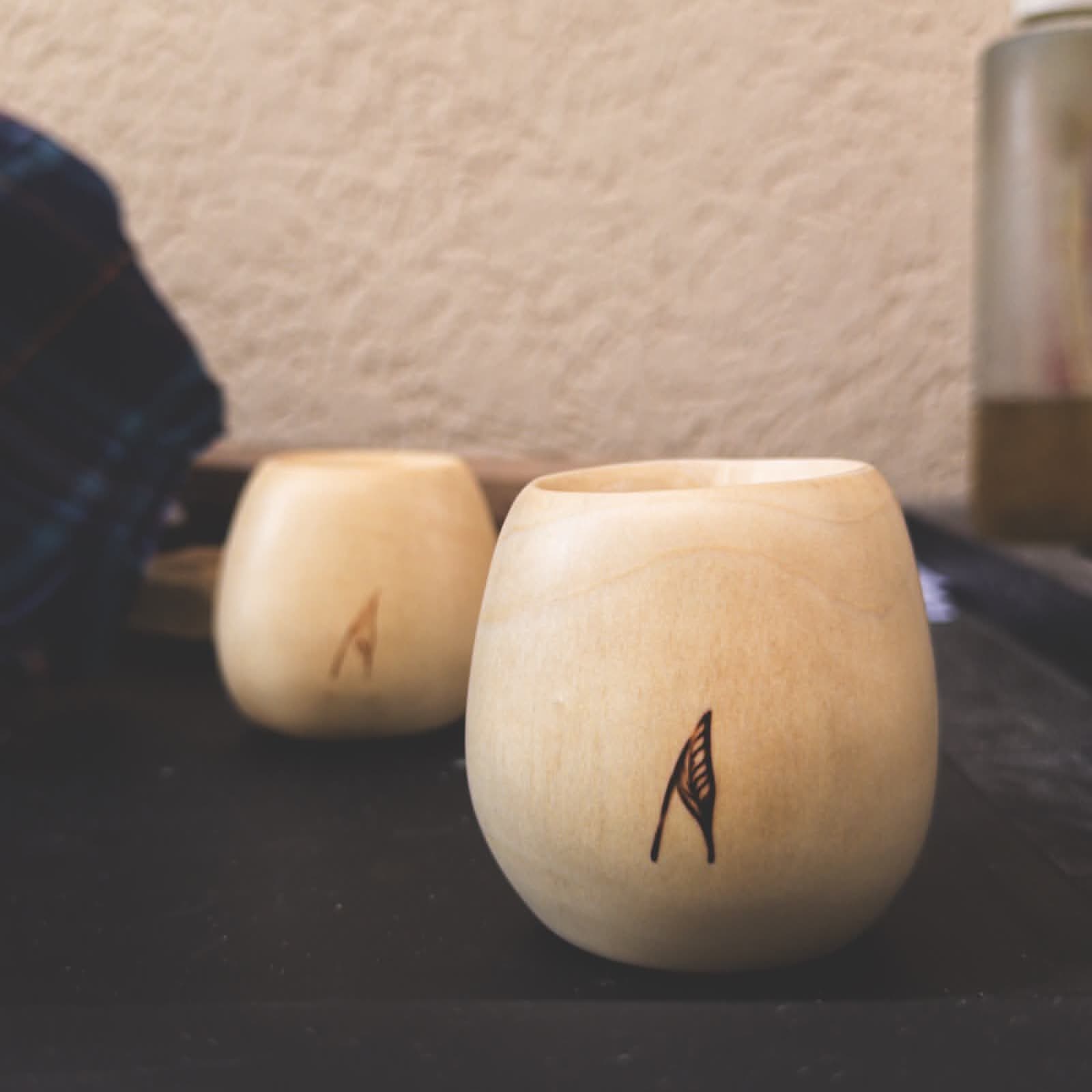 sycamore wood cup